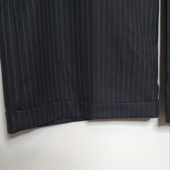 Le Chateau Women's Black Pinstripe Trouser, Wool Blend Pants, Size 0 - NWT - Picture 4 of 17
